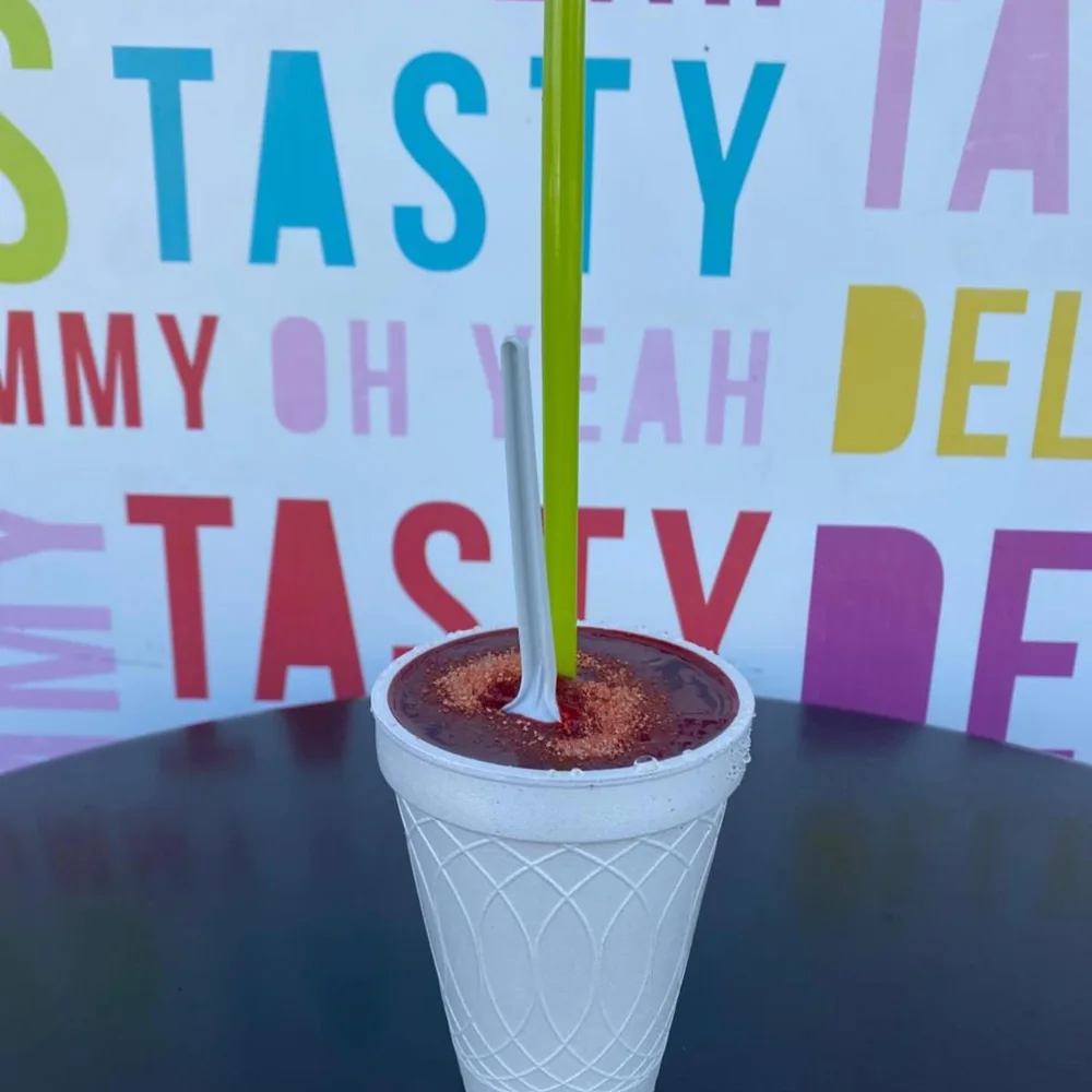Chamoyada de Freddo's en San Pedro