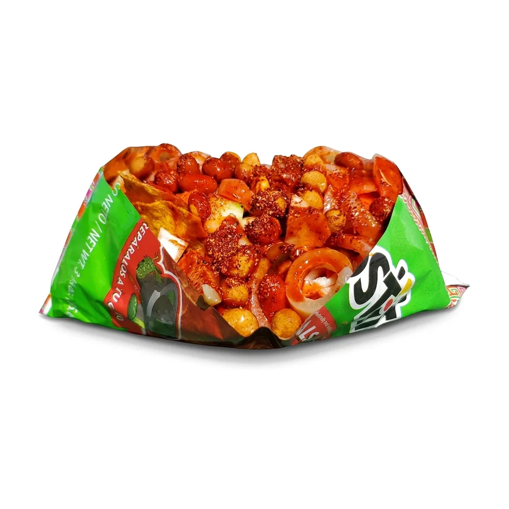 Tostilocos preparados con todo